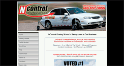 Desktop Screenshot of ncontroldriving.com