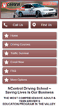 Mobile Screenshot of ncontroldriving.com